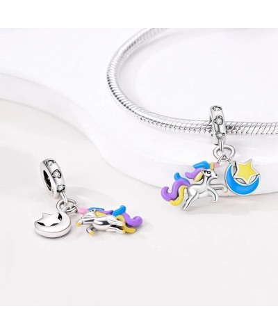 Multi Color Charms Fit Bracelets 925 Silver Colorful Zircon Rainbow Bead Love Heart Clip Charm Jewelry SSS-1401 SEC661 $9.66 ...