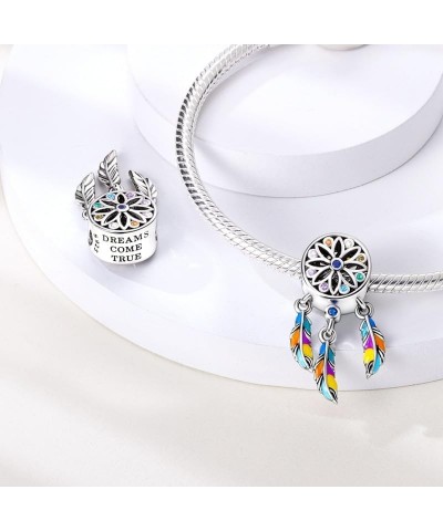 Multi Color Charms Fit Bracelets 925 Silver Colorful Zircon Rainbow Bead Love Heart Clip Charm Jewelry SSS-1401 SEC661 $9.66 ...