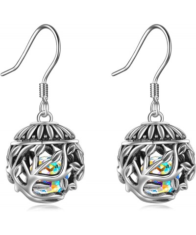 Abalone Shell/Moonstone/Opal Dangle Drop Earrings for Women 925 Sterling Silver Beach Ocean Jewelry Gift Tree Of Life $14.70 ...