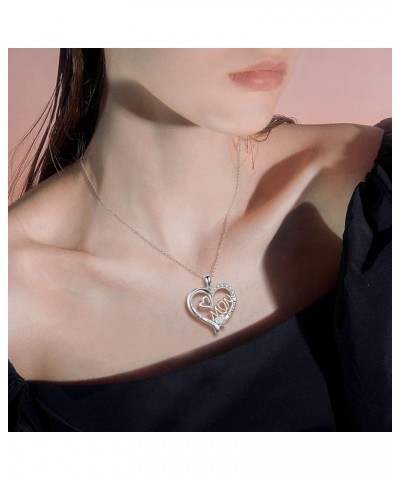 Sister Bestfriend Girlfriends Necklace Tree of Life with Shining Crystal Sweet Female Friendship Jewelry Gift Mom B $7.19 Nec...