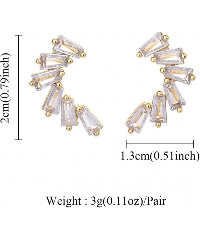 Earrings for Women Blue Butterfly Earrings Cubic Zirconia Stud Earrings 925 Sterling Silver Post A $6.93 Earrings