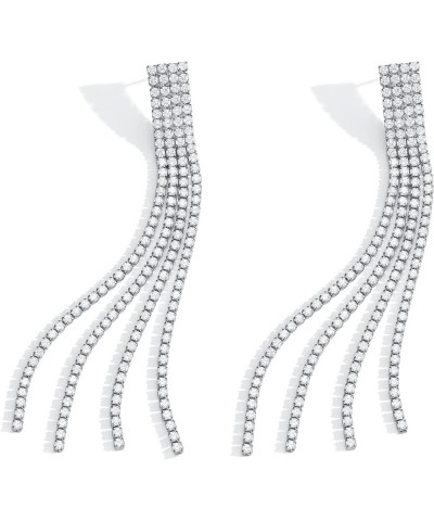 Fashionable multiple styles pendant earrings designed for ladies and girls Silver $9.60 Earrings