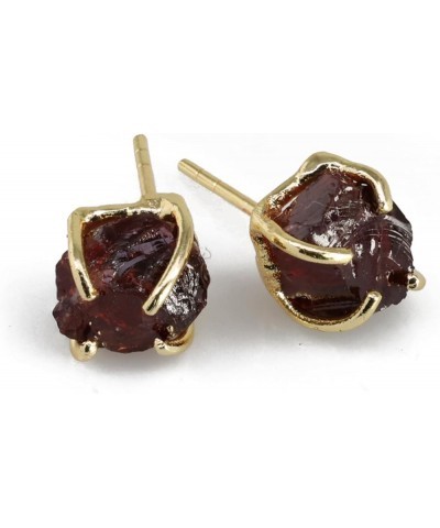 Maa - Birthstones Claw Studs Garnet $9.00 Earrings