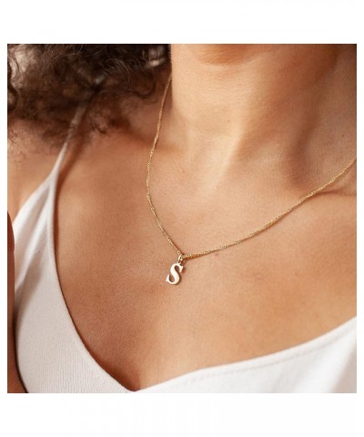 Dainty Layered Initial Choker Necklaces for Women Girls 14K Gold Plated Cute CZ Heart Letter Pendant Layering Gold Necklace S...