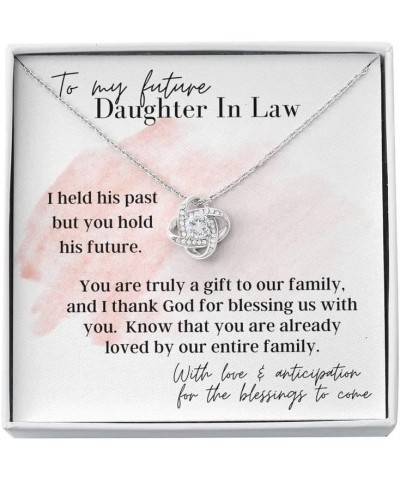 Future Daughter in Law Gifts, Welcoming Daughter In Law Into Family, To My Future Daughter-In-Law Necklace, Wedding Present f...