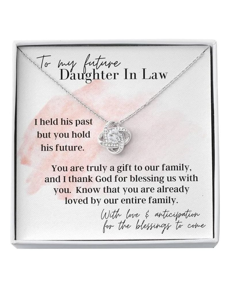 Future Daughter in Law Gifts, Welcoming Daughter In Law Into Family, To My Future Daughter-In-Law Necklace, Wedding Present f...