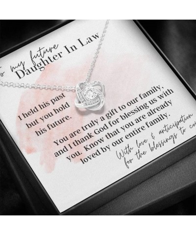 Future Daughter in Law Gifts, Welcoming Daughter In Law Into Family, To My Future Daughter-In-Law Necklace, Wedding Present f...