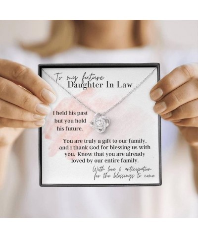 Future Daughter in Law Gifts, Welcoming Daughter In Law Into Family, To My Future Daughter-In-Law Necklace, Wedding Present f...