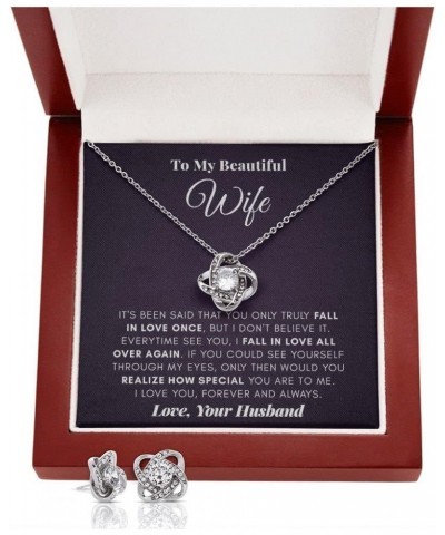 INIFIS To My Wife Gift from Husband, Birthday Gifts For Wife, To My Soulmate Necklace, Fiance Girlfriend Gifts, Anniversary R...