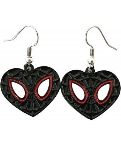 Spideman Earrings Anime Cartoon Metal Superhero vengers Earrings Gifts for Girl Woman 2 $7.44 Earrings