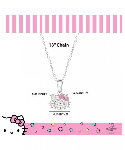 Sanrio Womens Sterling Silver Necklace 18" - Sterling Silver Necklace Officially Licensed $26.99 Necklaces