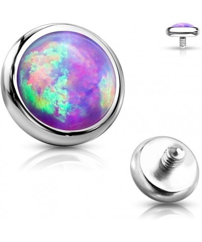 Dermal Top Multi Pack 14G 16G Implant Grade Titanium Surface Dermal Piercings 14G 4 Pieces Opal1 3mm $10.43 Body Jewelry