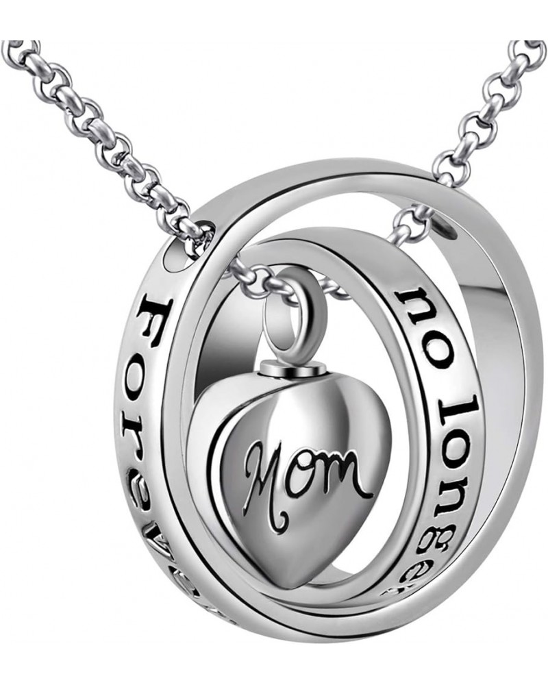 Urn Necklaces for Ashes No Longer by My Side Forever in My Heart Mom Dad Cremation Urn Locket Jewelry MOM urn necklace $11.59...