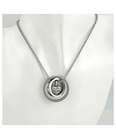 Urn Necklaces for Ashes No Longer by My Side Forever in My Heart Mom Dad Cremation Urn Locket Jewelry MOM urn necklace $11.59...