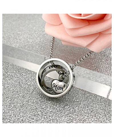 Urn Necklaces for Ashes No Longer by My Side Forever in My Heart Mom Dad Cremation Urn Locket Jewelry MOM urn necklace $11.59...