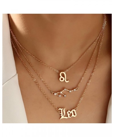 Dainty Layered Pendant Initial Choker Necklaces for Women Constellation Exquisite Layer For Women Birthday Chain Necklace Sim...