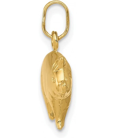 14k Yellow Gold Pig Charm LAL84207 $35.10 Bracelets