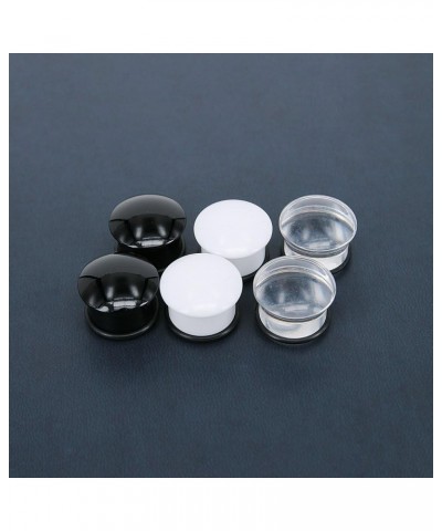 Set of 3 Pairs Single Flare Acrylic Ear Plugs Tunnel Expander Piercing Ear Gauges with O-Ring Gauge-11/16"(18mm) $9.51 Body J...