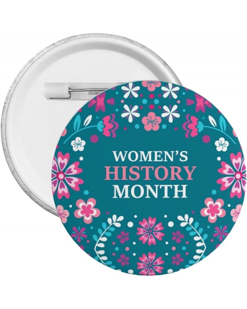 Women'S History Month Round Pins Badge Circle Button Emblem Brooches Badge Holders Accessory Decoration 5 PCS Medium $6.96 Br...