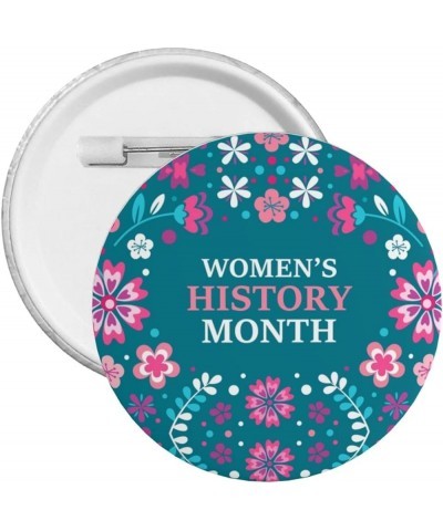 Women'S History Month Round Pins Badge Circle Button Emblem Brooches Badge Holders Accessory Decoration 5 PCS Medium $6.96 Br...