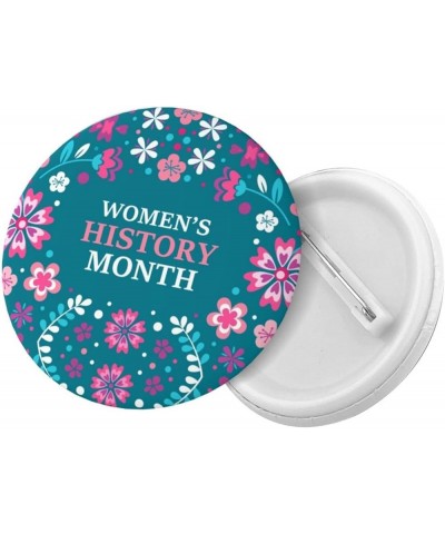 Women'S History Month Round Pins Badge Circle Button Emblem Brooches Badge Holders Accessory Decoration 5 PCS Medium $6.96 Br...