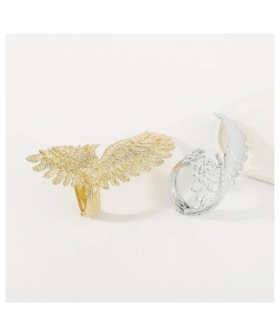 Gold Silver Plating Punk Eagle Bracelet Women Girls Fashion Jewelry Party Gift gold $11.16 Bracelets