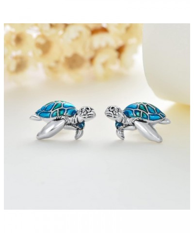 925 Sterling Silver Animal Stud Earrings Fox/Turtle/Tropical Fish/Frog/Dog/Cat/Lion/Axolotl/Butterfly/Unicorn/Panda/Stingray/...