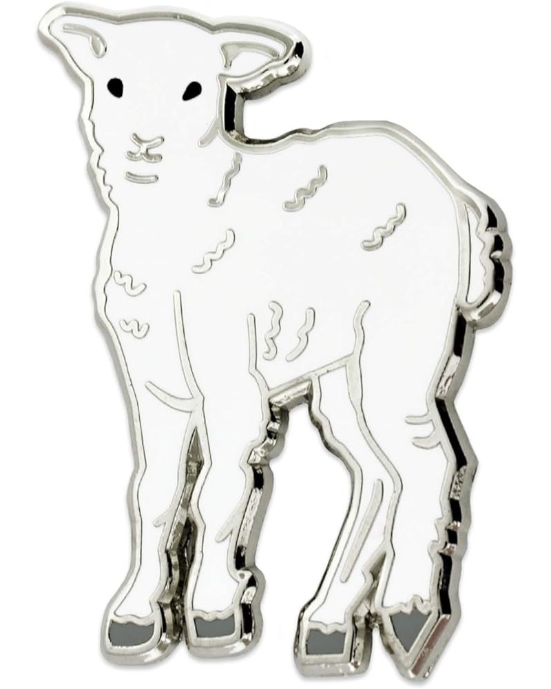 Cute Farm Animal Enamel Lapel Pin… 10 Pack White Lamb $20.93 Others