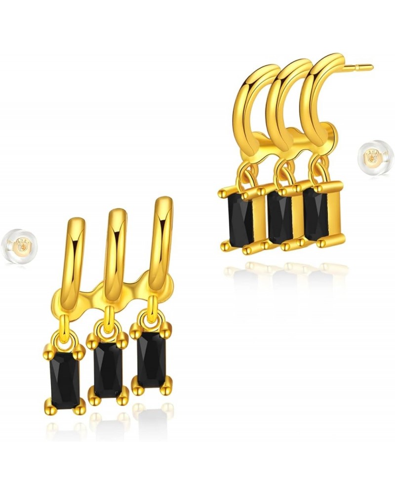 Stud Earrings for Women 18K Gold Filled Small Simple Delicate Hypoallergenic Ear Jewelry Gold Claw $8.66 Earrings