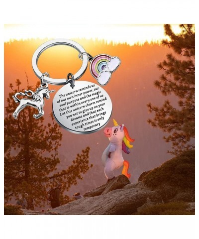 Unicorn Keychain Unicorn Gift The Unicorn Reminds Us Our Own Inner Power Inspirational Gift Unicorn Remind Us $9.82 Necklaces