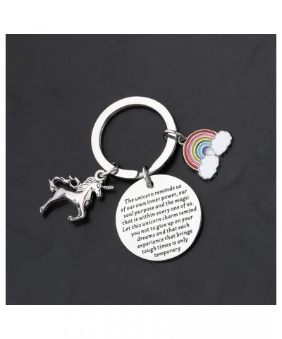 Unicorn Keychain Unicorn Gift The Unicorn Reminds Us Our Own Inner Power Inspirational Gift Unicorn Remind Us $9.82 Necklaces