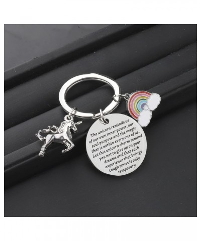 Unicorn Keychain Unicorn Gift The Unicorn Reminds Us Our Own Inner Power Inspirational Gift Unicorn Remind Us $9.82 Necklaces