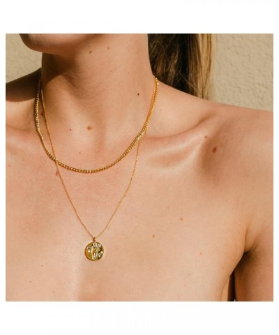 Woman Body Femme Esprit Pendant Necklace | Dainty Minimalist Fun Jewelry Gold $17.21 Necklaces