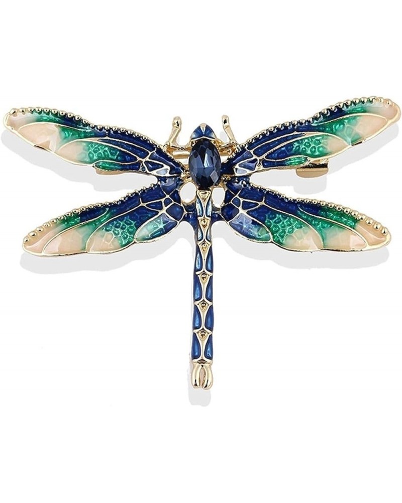 Dragonfly Brooch Insect Colorful Fashion Charms Jewelry Badge Banquet Scarf Pins for Women Birthday Gifts,Red Blue2 $3.33 Bro...