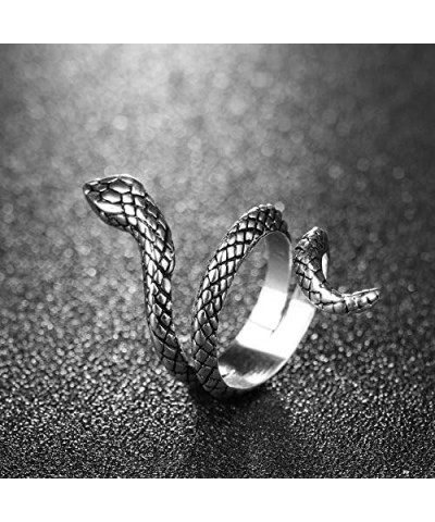 Cobra Shaped Ring Open Ring Temperament Snake Vintage Ring $10.79 Rings