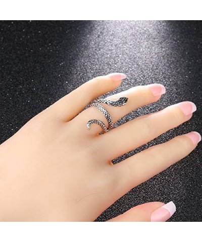 Cobra Shaped Ring Open Ring Temperament Snake Vintage Ring $10.79 Rings