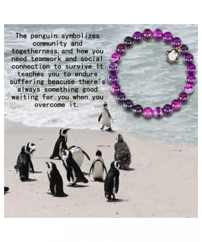 Cute Penguin Bracelet for Women Penguin Gifts Penguin Lover Gifts Penguin Friendship Bracelet Penguin Teamwork Gifts Penguin ...