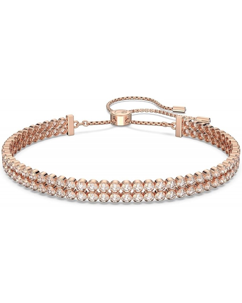 Subtle Bracelet Jewelry Collection, Clear Crystals Rose Gold Tone Clear Crystals $37.33 Bracelets