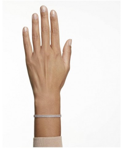 Subtle Bracelet Jewelry Collection, Clear Crystals Rose Gold Tone Clear Crystals $37.33 Bracelets