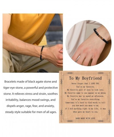 Birthday Gifts for Men Him,Bracelet for Men,Idea for Men, Husband, Boyfriend, Dad, Son, Brother and Nephew X $7.54 Bracelets