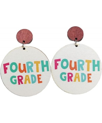 2023 Back to School Teacher Stud Drop Dangle Acrylic Earrings for Women Girls Colorful First Day of School Earrings for Stude...