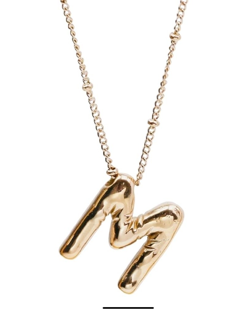 Bubble Letter Necklace Rose Gold Pixie Rose Gold Necklace M $11.73 Necklaces