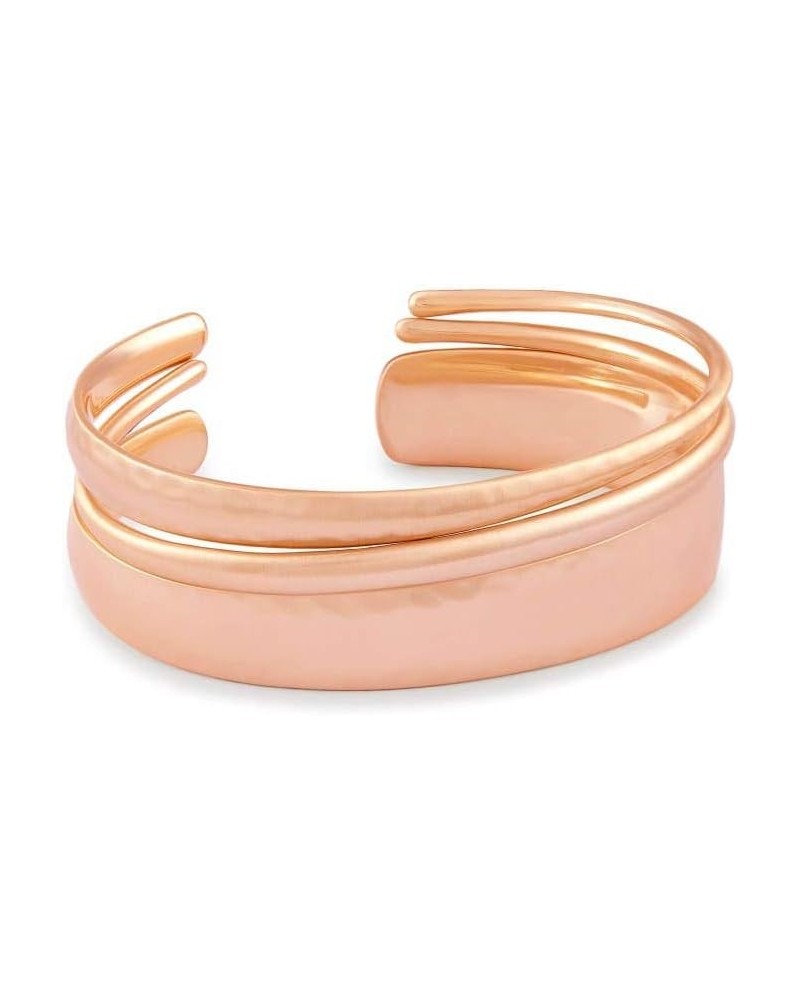 Tiana Cuff Bracelet Set Of 3 ROSE GOLD - ROSE GOLD METAL $29.40 Bracelets