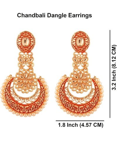 Indian Oxidized Jewelry Boho Vintage Layered Jhumka Jhumki Tassel Dangle Statement Earrings for Women Style 11 $13.67 Earrings