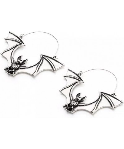 20GA Flying Vampire Bat Plug Hoop Earrings, Sold as a Pair $9.63 Body Jewelry