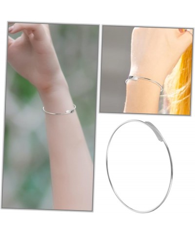 Fashion Bracelet Trendy Bracelets Ladies Bracelets Gold Bangle Bracelet Miss Fine Metal Golden Silver $5.77 Bracelets