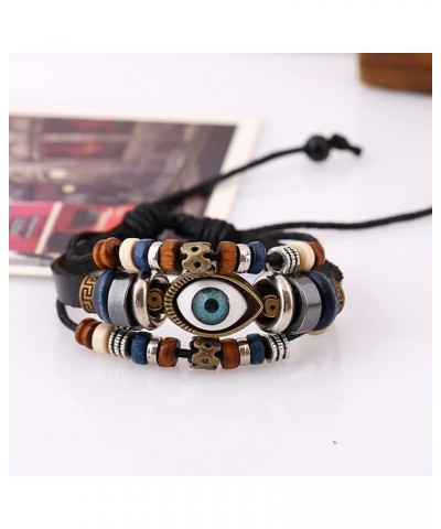 Evil Eye Bracelet for Women Blue Black Evil Eye Beaded Bracelet for Men Adjustable Red String Evil Eye Bracelets Evil Eye Pro...