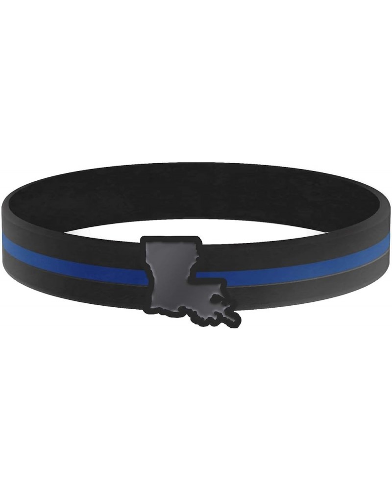 Thin Blue Line State Bracelets 7.0 Inches Lousiana $8.05 Bracelets