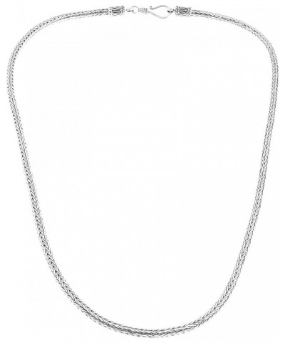 3mm Tulang Naga Bali Handmade Snake Chain 925 Sterling Silver Necklace 16-30 16.0 Inches $45.21 Necklaces