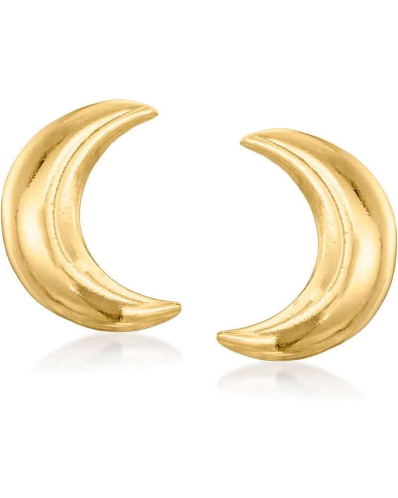 by Ross-Simons 14kt Yellow Gold Moon Stud Earrings $37.44 Earrings